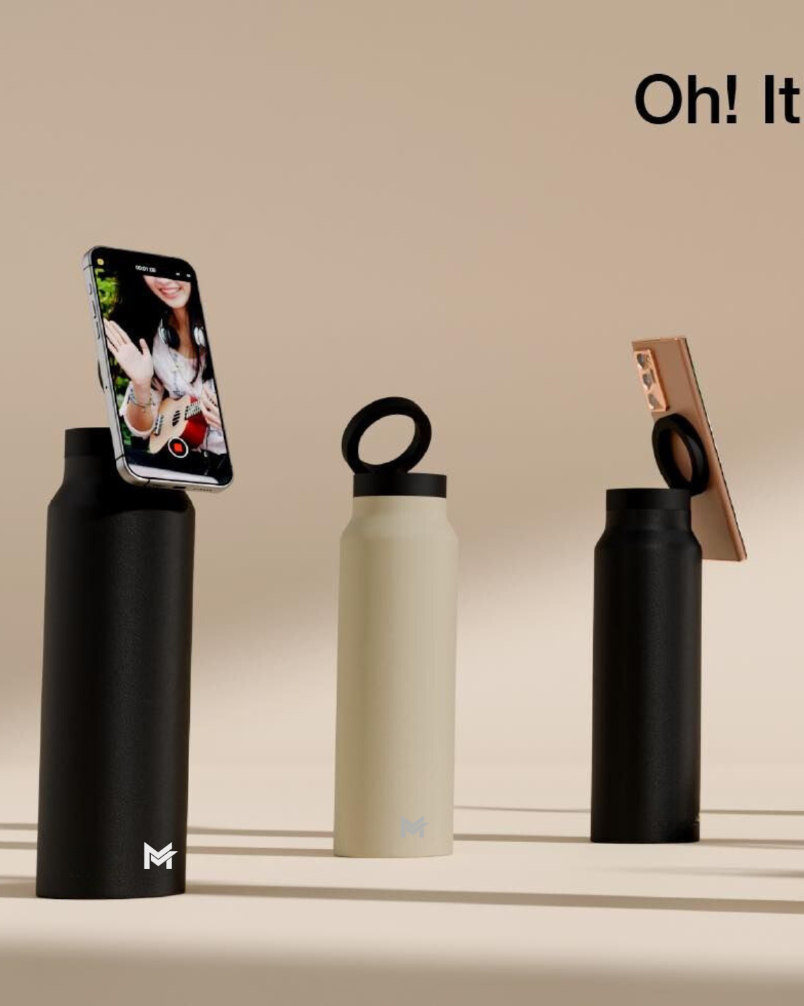 MiniMall Magnetic Stand Bottle