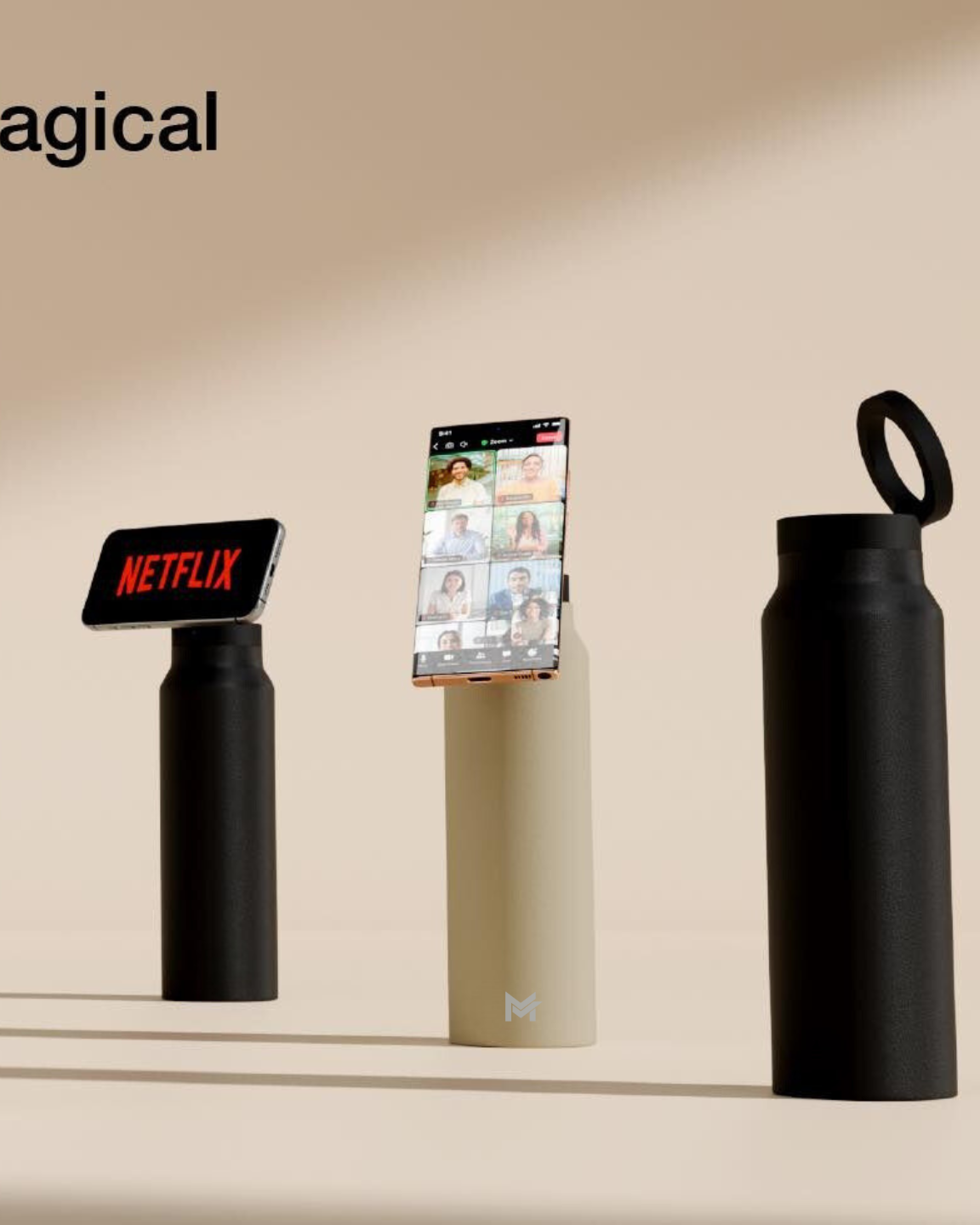 MiniMall Magnetic Stand Bottle